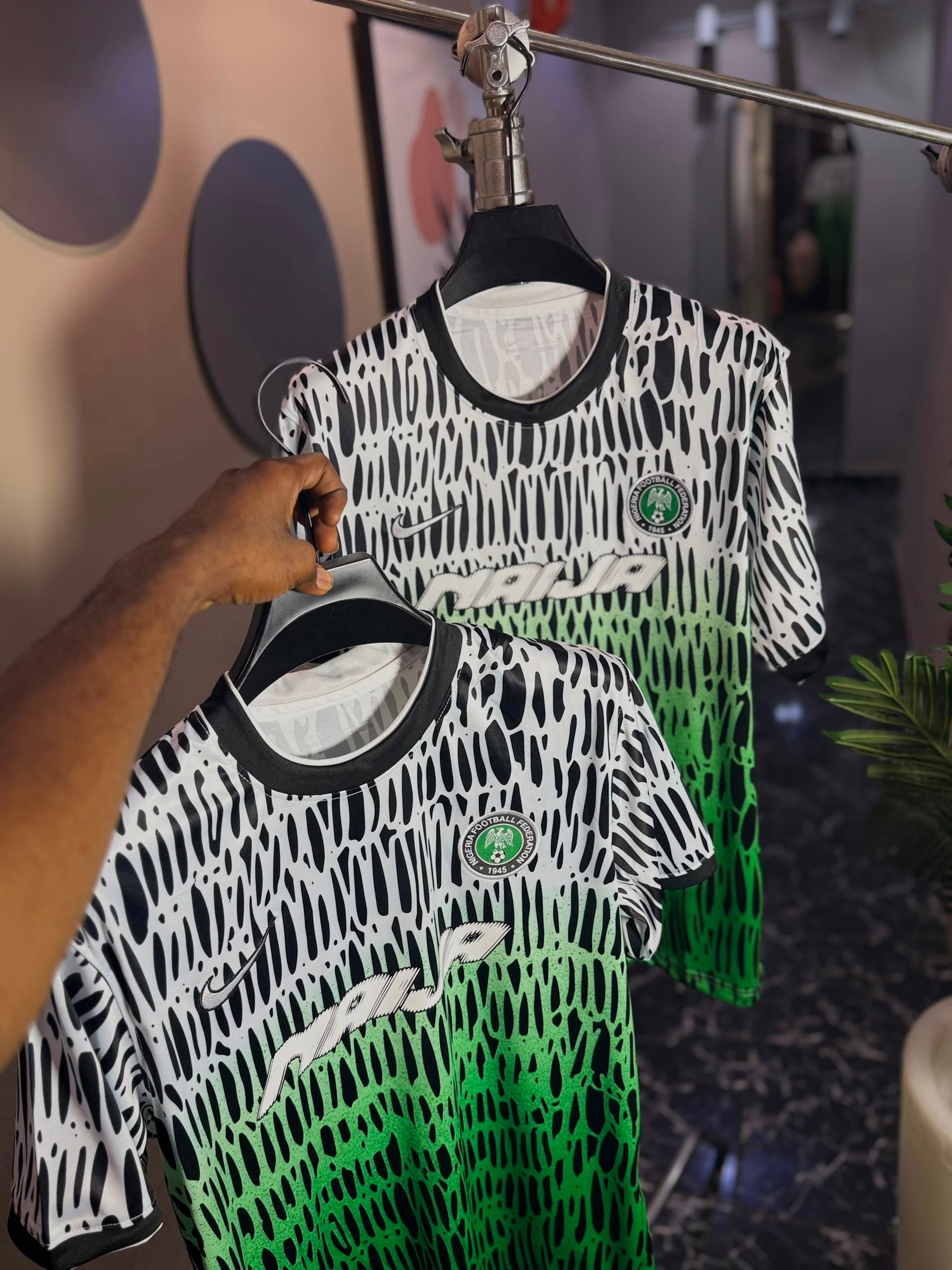 Nigeria Pre-Match Kit NIKE YTH NFX DRI-FIT S/S TOP